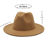 THICKENED DOUBLE SIDED HAT TWO COLOR JAZZ HAT_CWAH2536