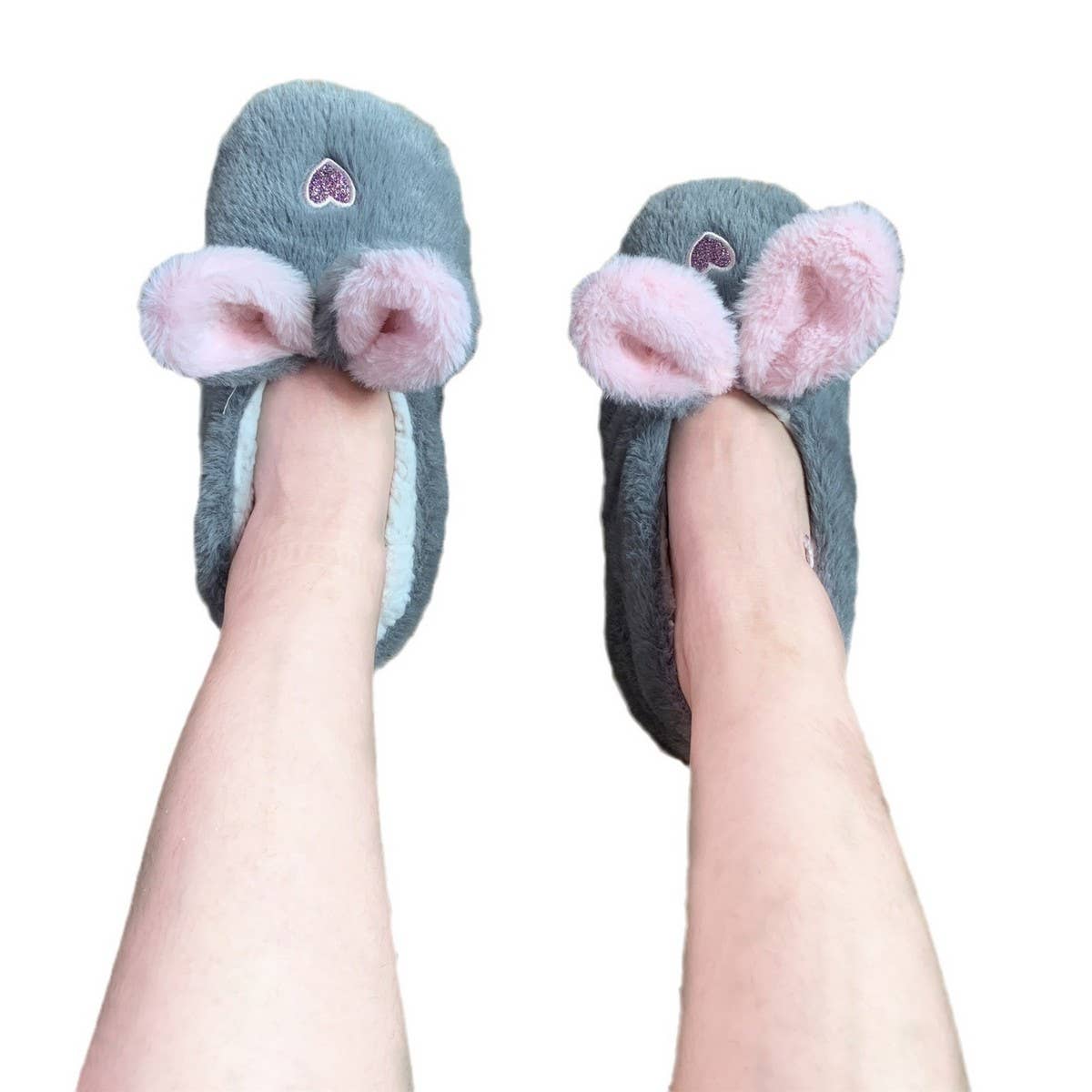 CUTE CARTOON RABBIT HEELED NON SLIP FLOOR SOCKS_CWMS1192