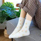 MID TUBE WINTER WARM CUTE PLUSH SNOW SOCKS_CWMS0791