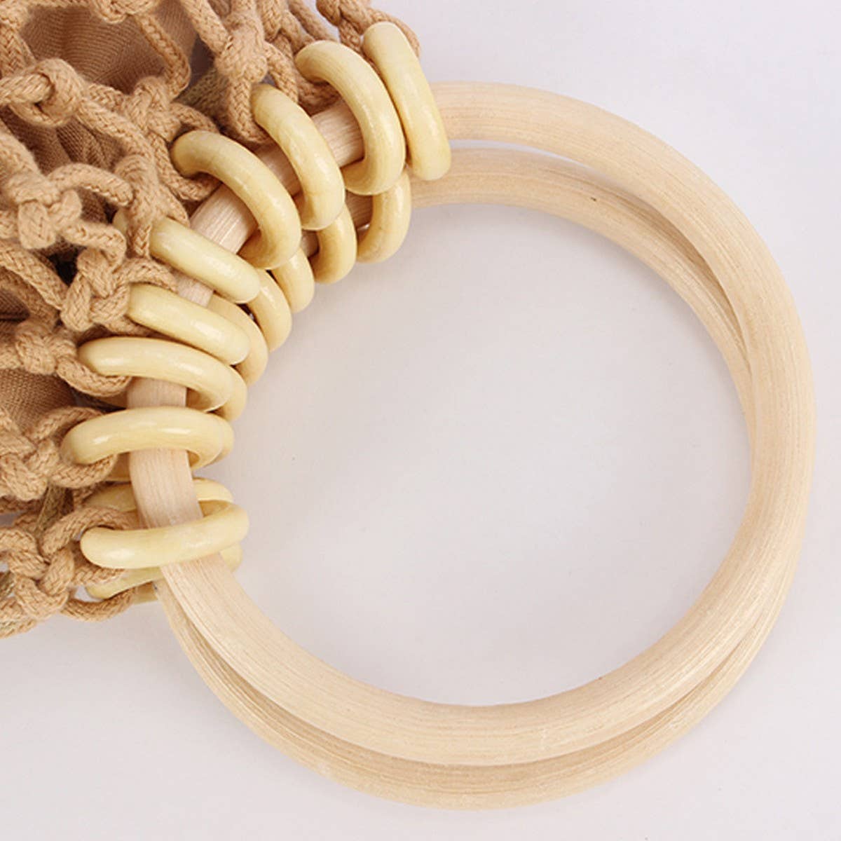 NEW SOLID COLOR HANDMADE COTTON WOVEN BAG_CWAB4683