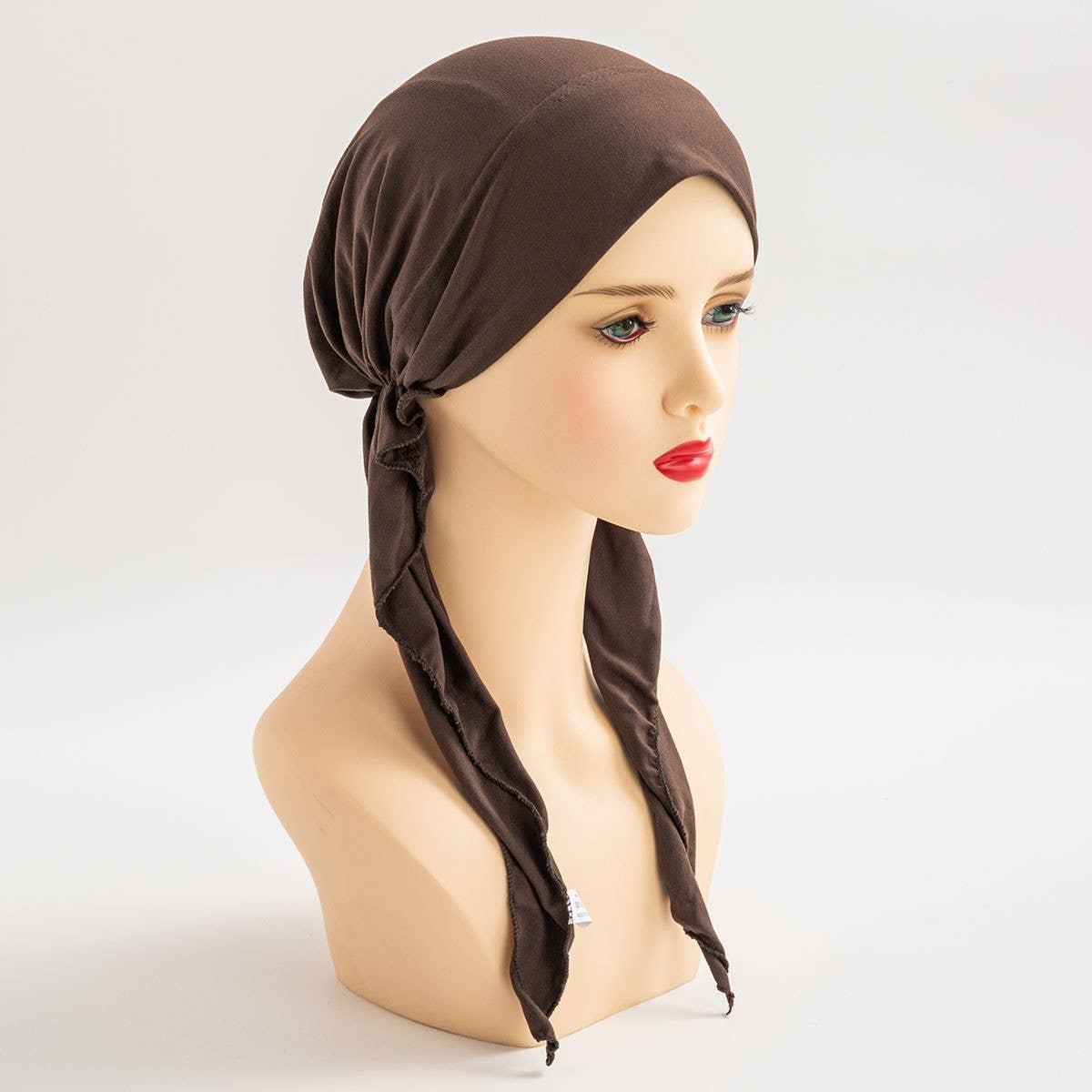 MULTICOLOR FASHION CURVED RIBBON TURBAN HAT_CWASC2430