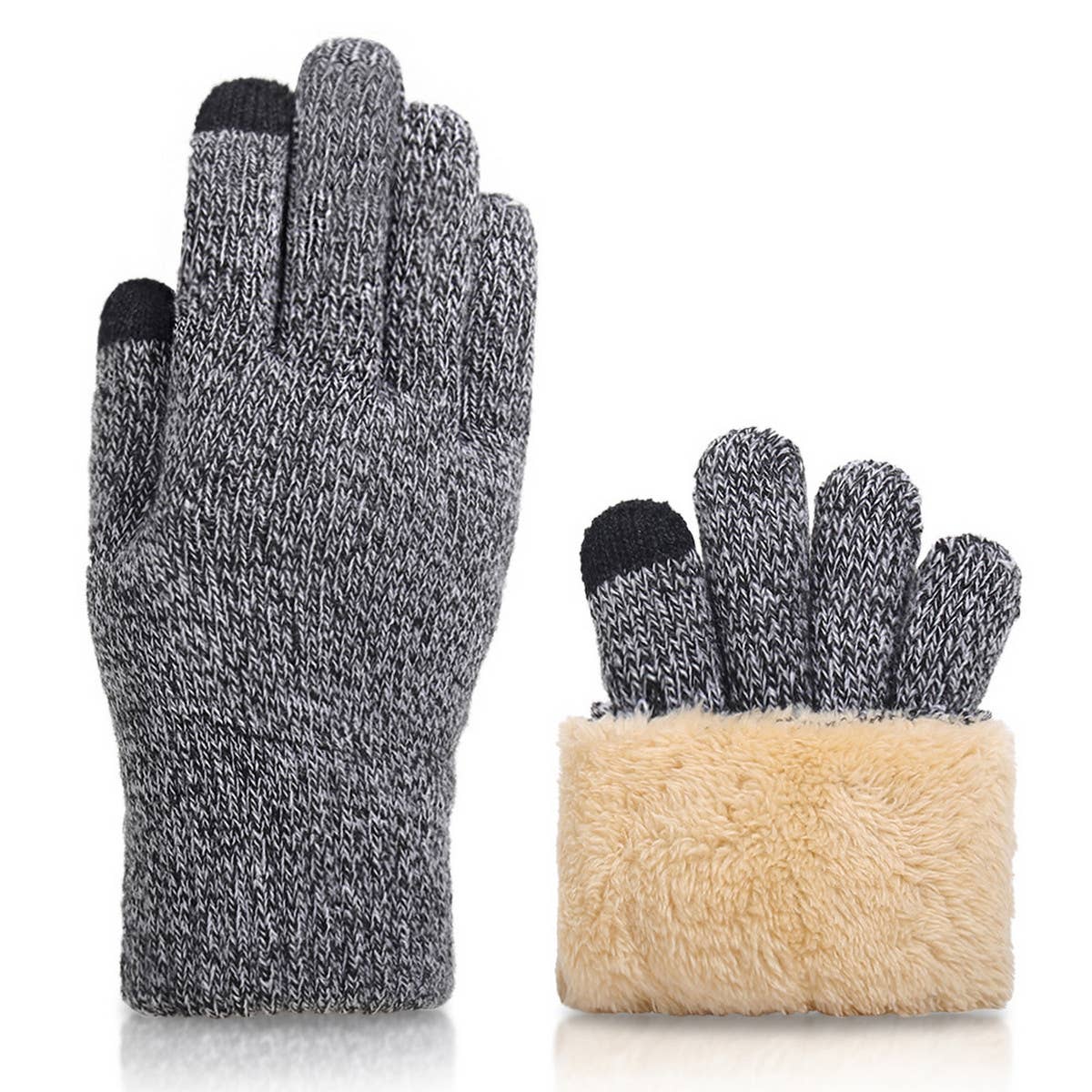 Thickened Non-Slip Touch Screen Knitted Gloves_Cwag0118
