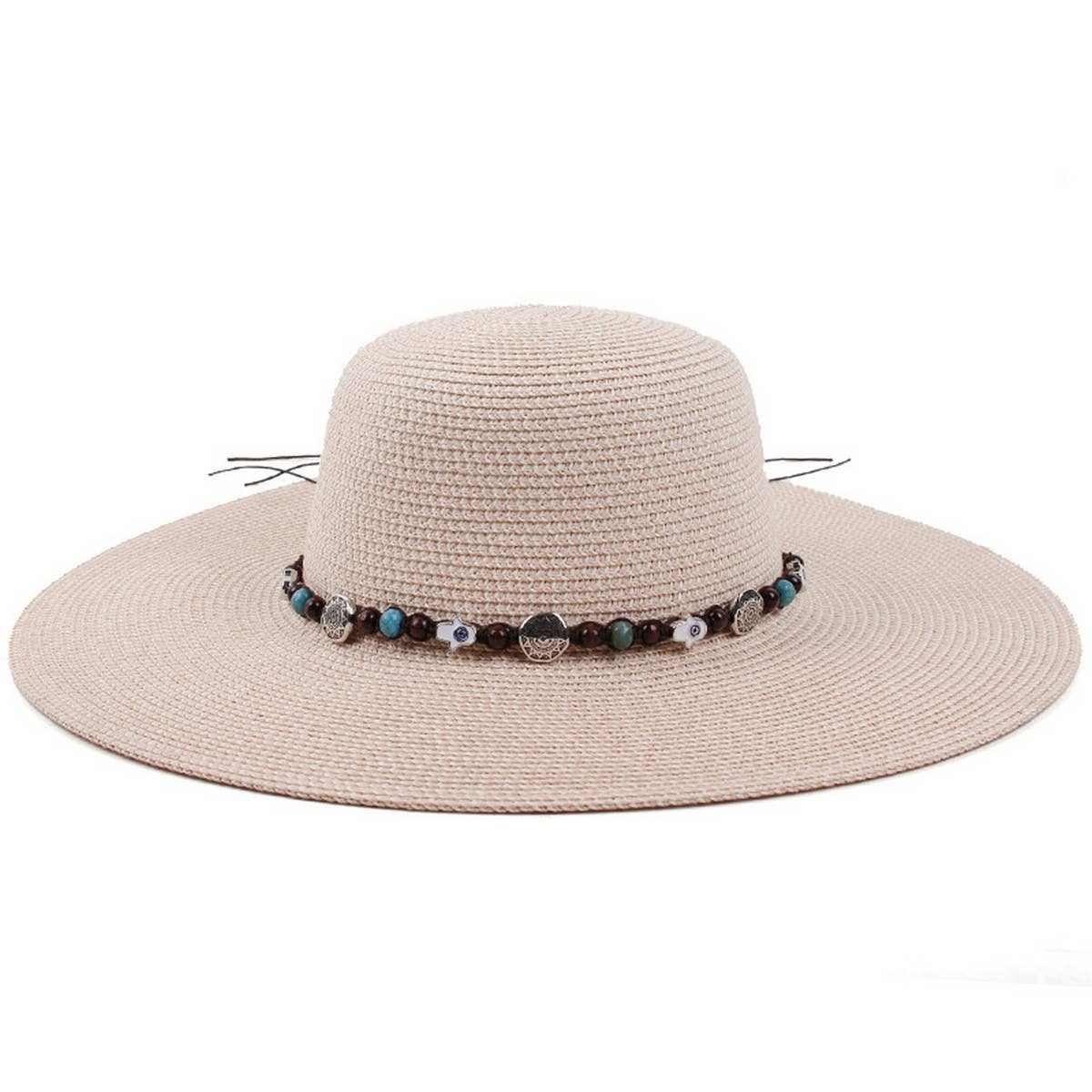 OUTDOOR LEISURE SUN PROTECTION DOME STRAW HAT_CWAH1205