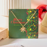 ALL MATCH NEW CHRISTMAS SNOWFLAKE NECKLACE_CWAJE2394