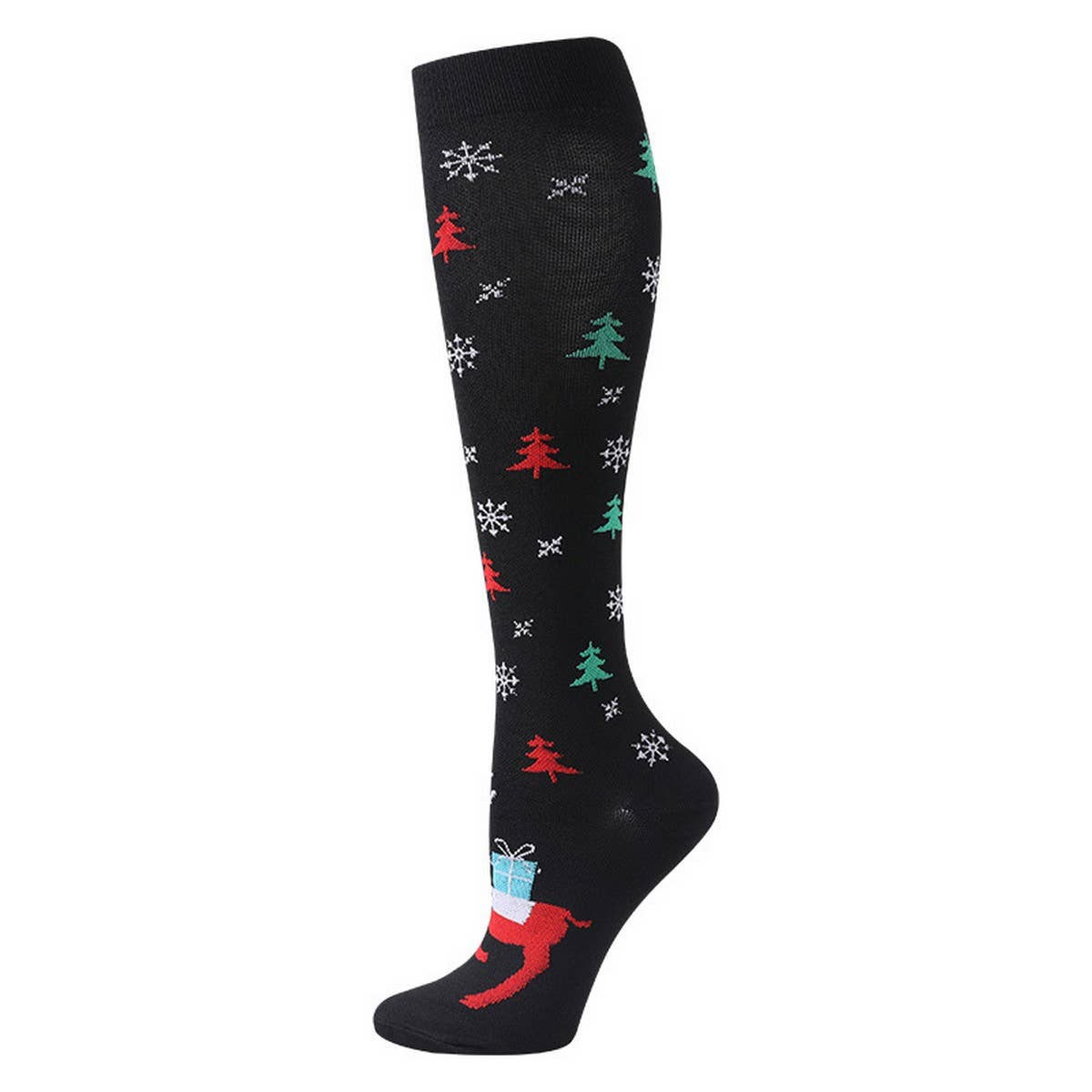 Women'S Christmas Compression Socks Sports_Cwms1871