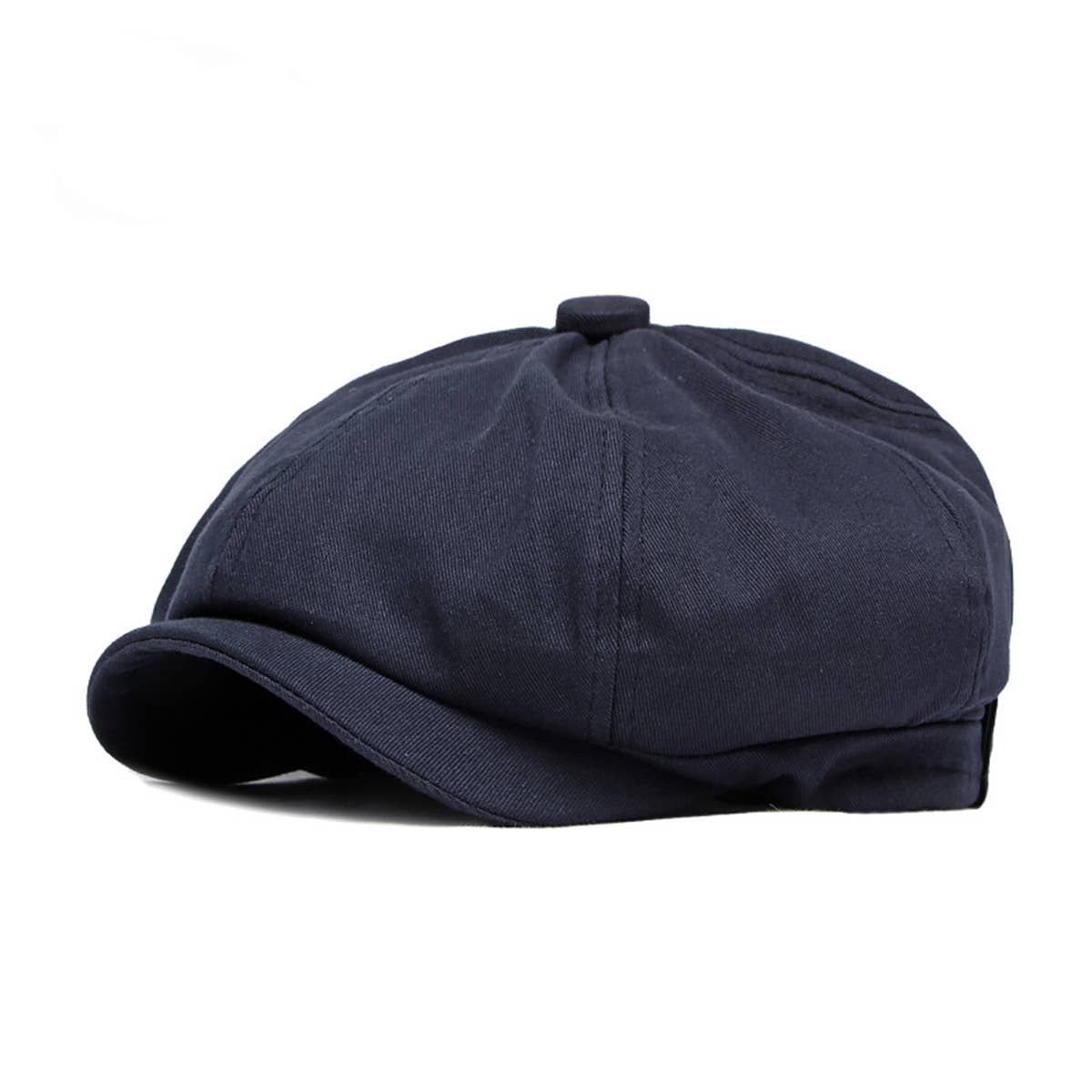 SIMPLE ADJUSTABLE BRITISH FLAT CAP_CWAH1908