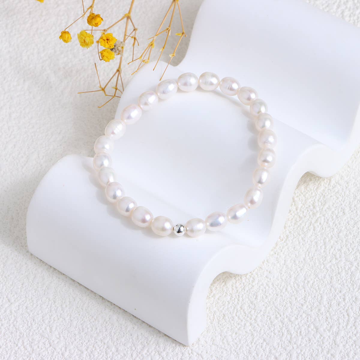 Baroque Freshwater Pearl Bracelet_Cwaje4516