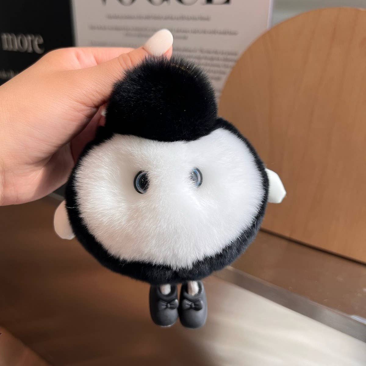 EGG PARTY PLUSH KEYCHAIN PENDANT ACCESSORIES_CWMM2590