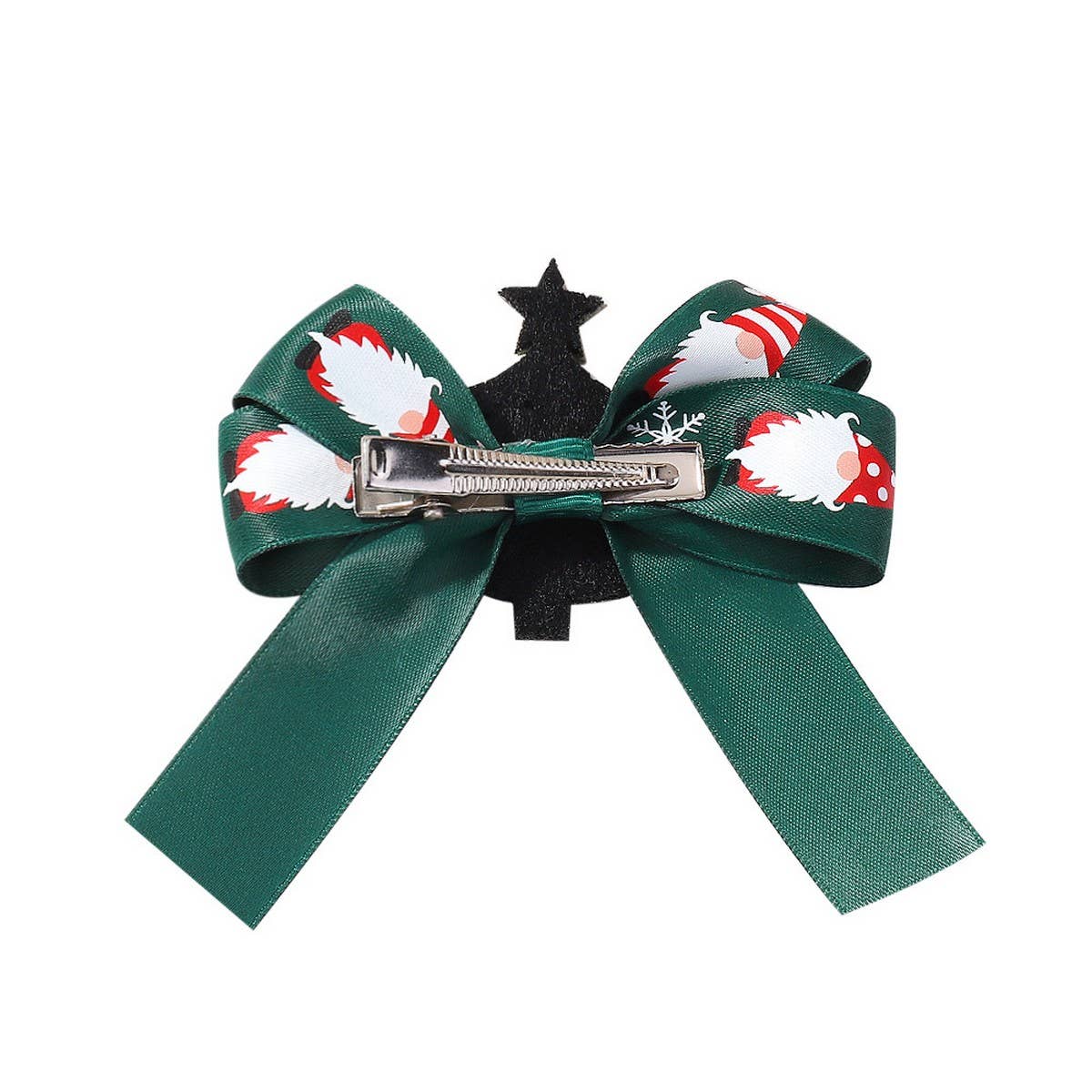 Ribbon Bow Hair Clip For Girls New Year