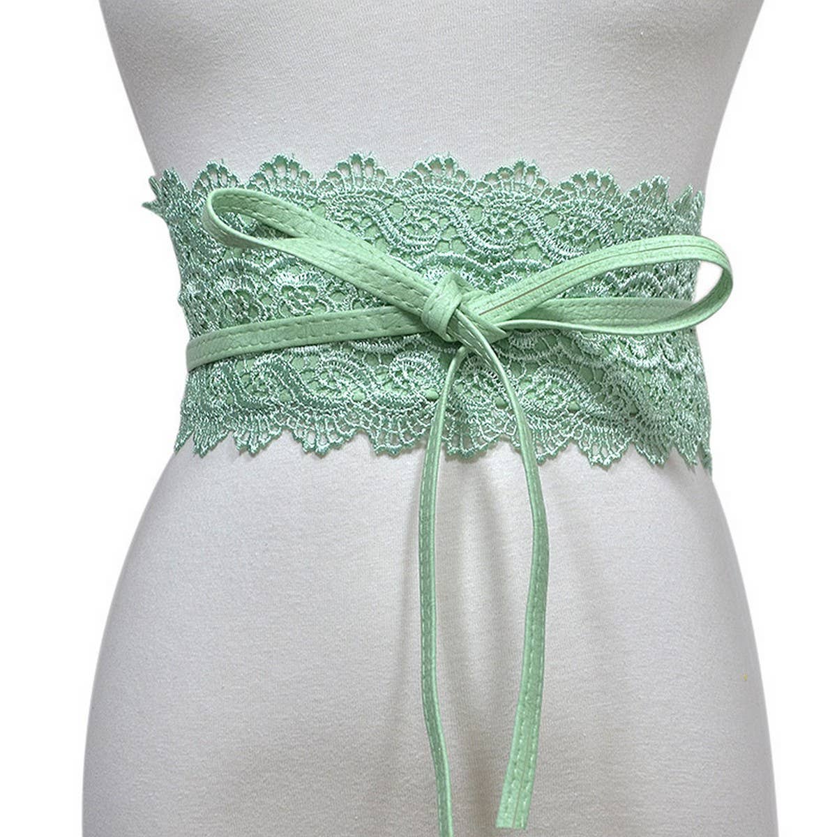 Elegant Lace Wide Waistband ? Fashion Accessory_Cwmm1009