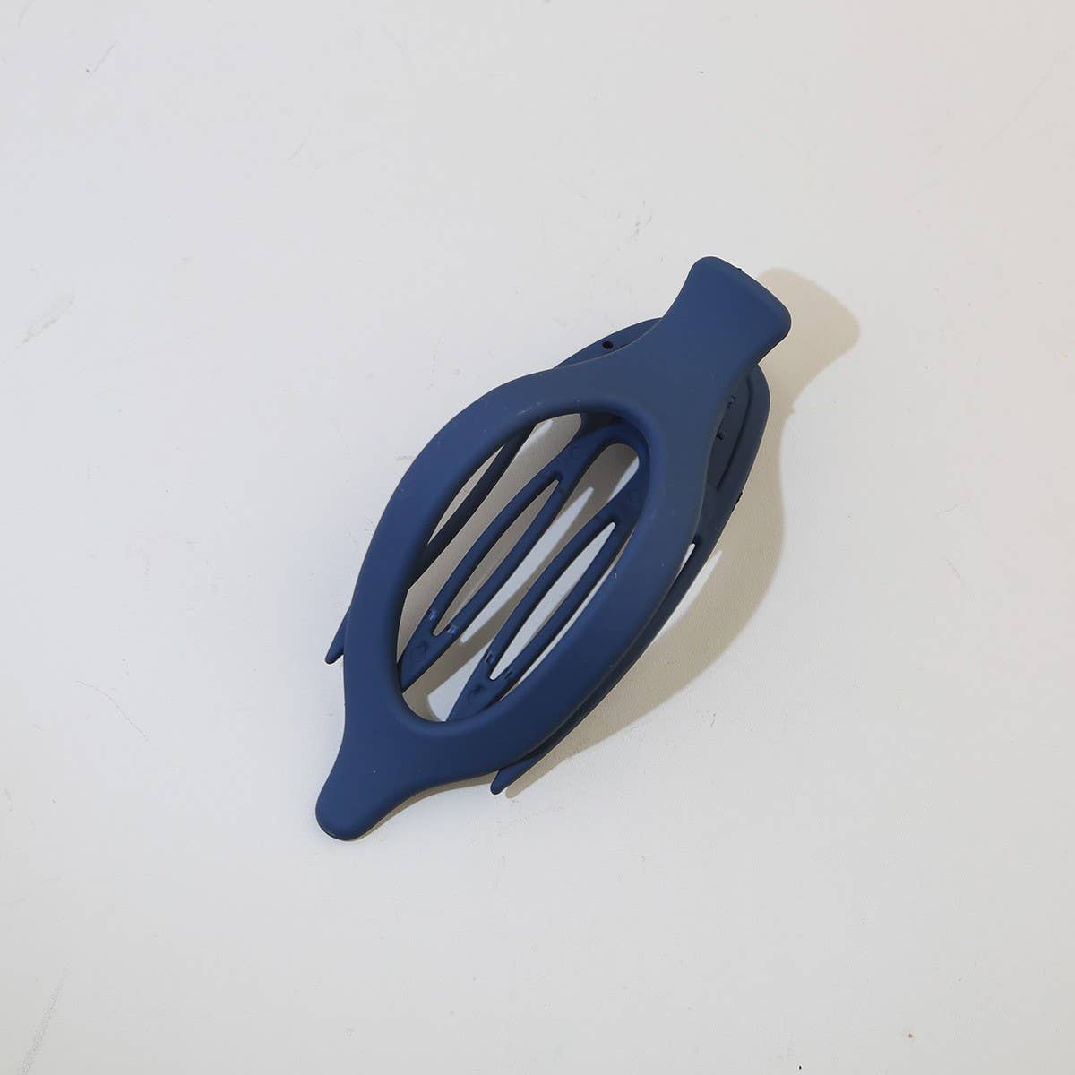 Glossy Matte Oval Hair Clip-Large Duckbill Style_Cwaha07479