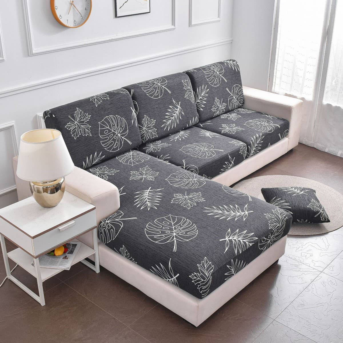 STRETCH PRINTED SOFA COVER FULL WRAP DESIGN_CWMM8308