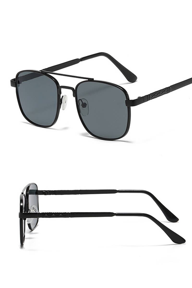 FLAT TOP FRAME SQUARE SUNGLASSES_CWASG0076