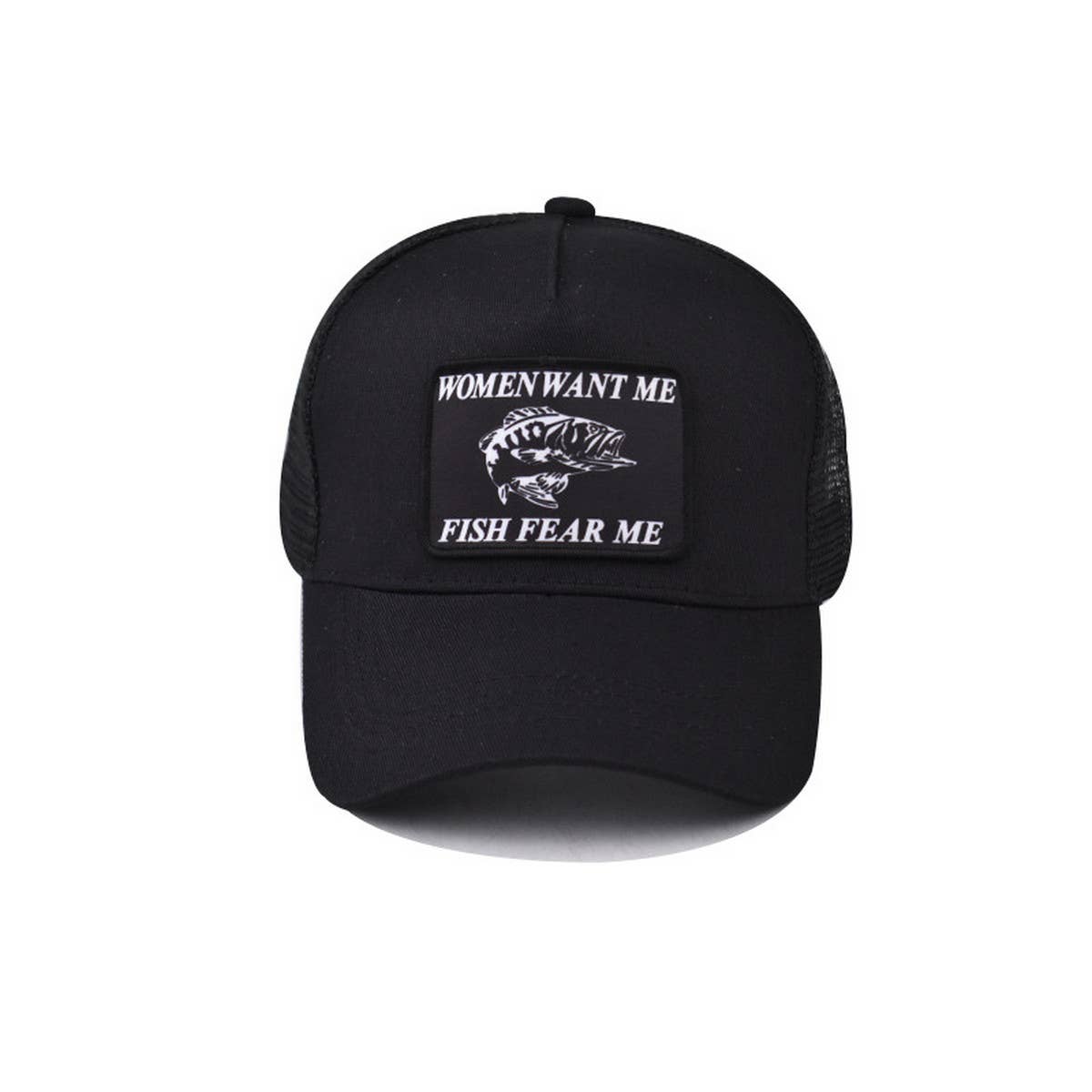 ANIMAL EMBROIDERED BREATHABLE MESH TRUCKER HAT_CWAH1359