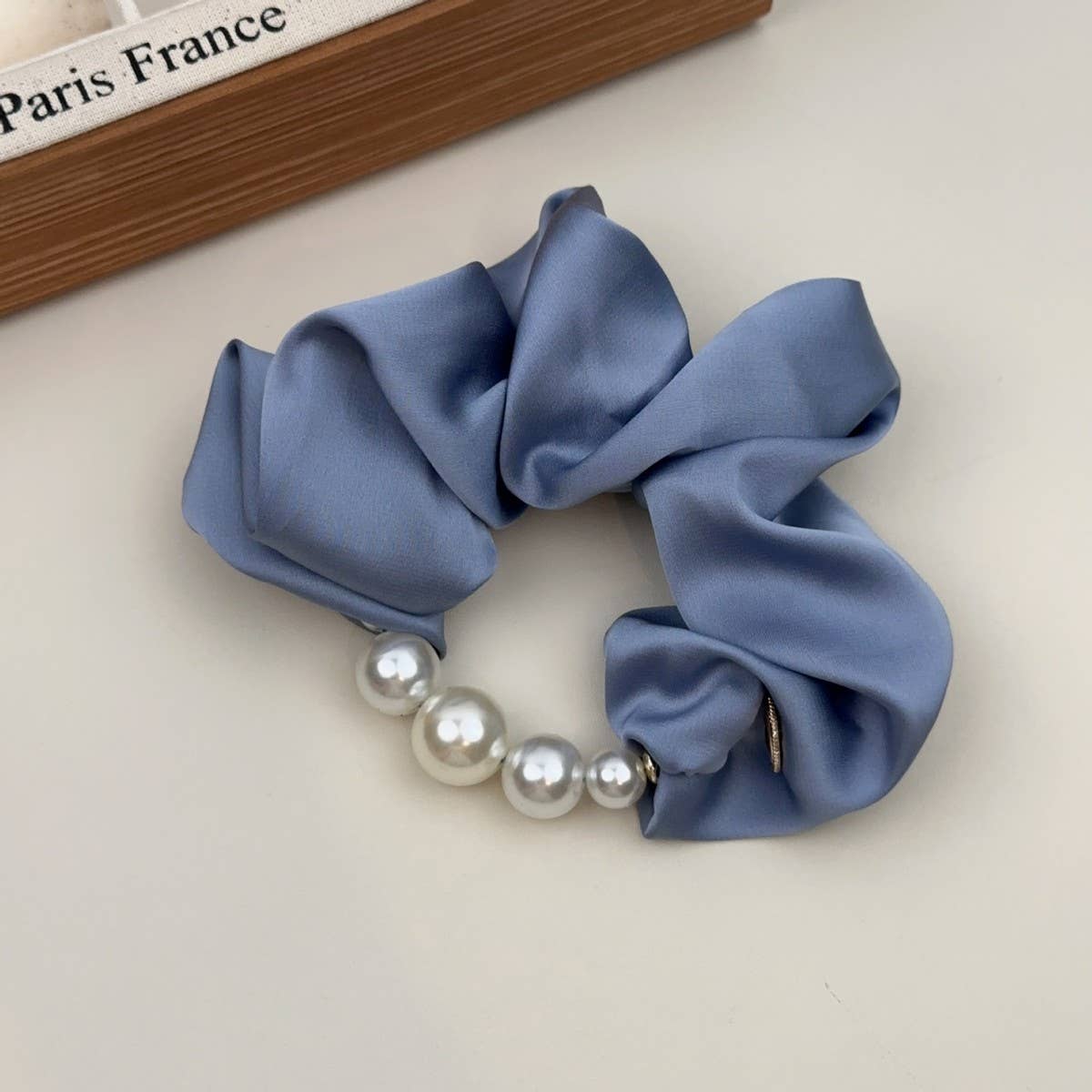 PEARL HAIRBAND LARGE SATIN HAIRBAND_CWAHA3965