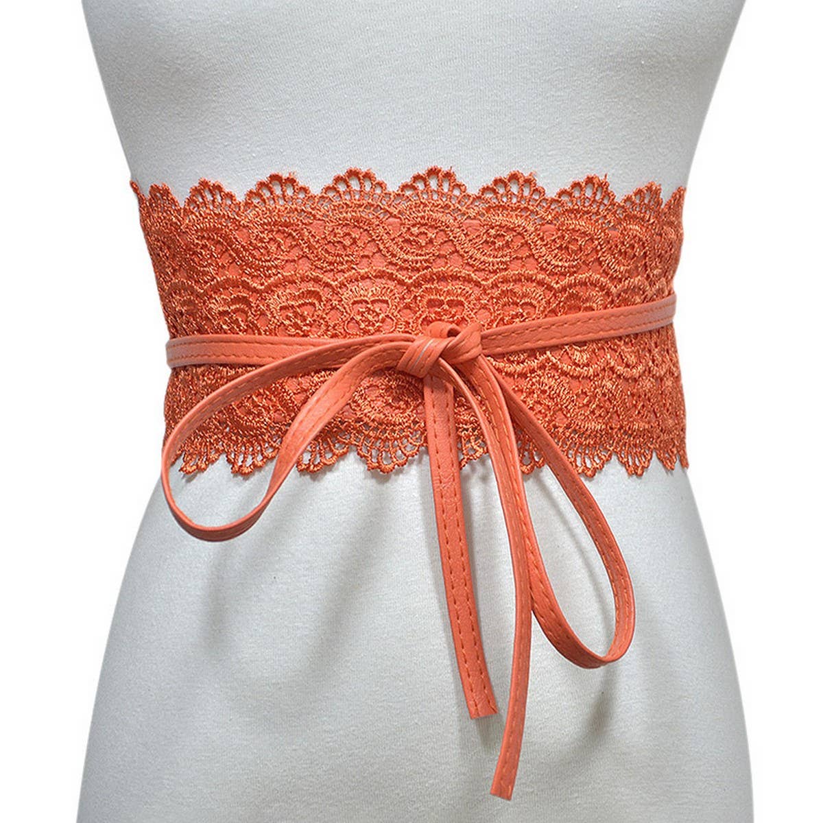 Elegant Lace Wide Waistband ? Fashion Accessory_Cwmm1009