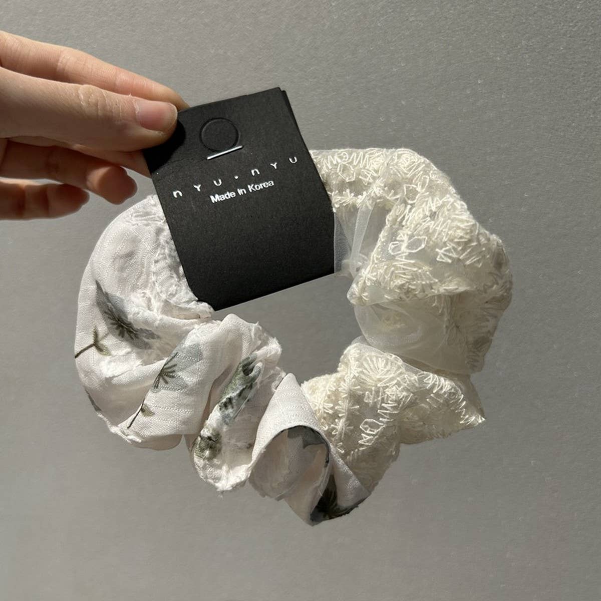 NEW SIMPLE AND FRESH LACE HAIR SCRUNCHIES_CWAHA1724