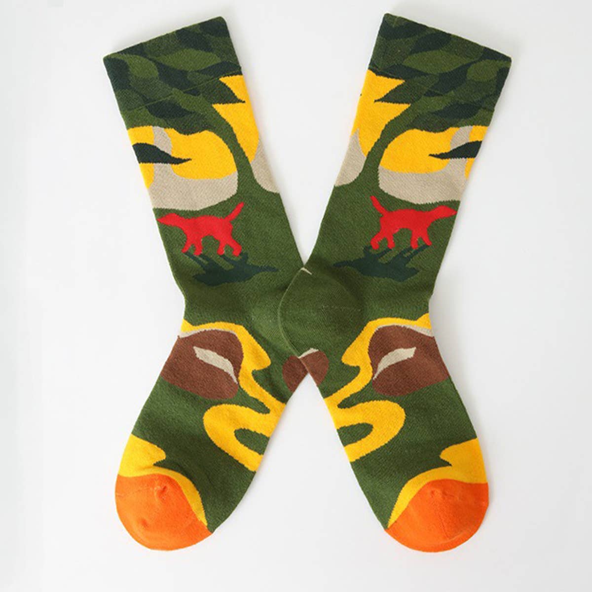 CASUAL BREATHABLE PERSONALIZED SOCKS_CWMS0178