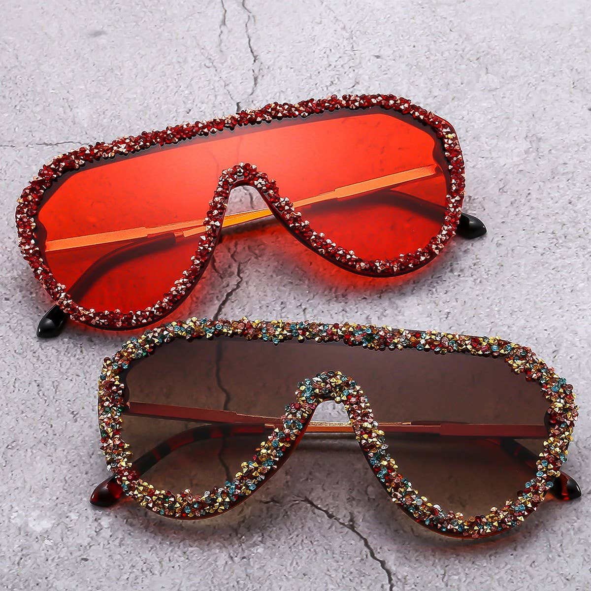 LUXURY RHINESTONE STATEMENT ONE PIECE SUNGLASSES_CWASG0864