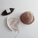 SUMMER CHILDRENS FASHION THIN KNITTED BUCKET HAT_CWAH2863