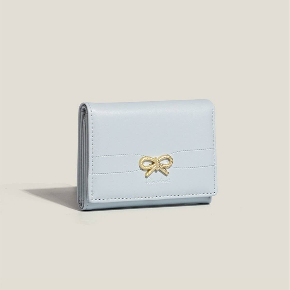 Cute Bow Short Wallet Foldable Card Holder_Cwab06207