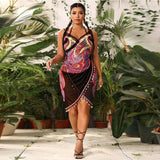 FAIRY MESH BUTTERFLY SLING BEACH DRESS MULTI WAY_CWBLS0495