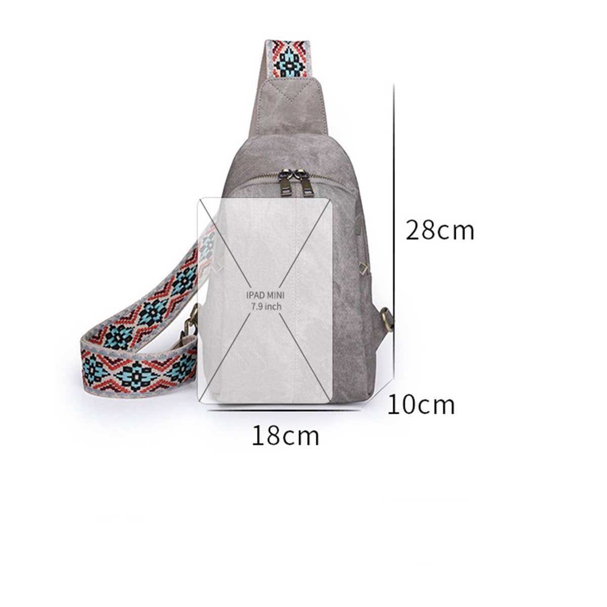 FASHION RETRO WAIST BAG CROSSBODY BAG_CWAB2872