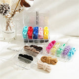 1BOX 25PCS ELASTIC HAIR TIES CANDY COLOR HAIRBANDA_CWAHA1109