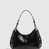 Trendy Studded Boston Shoulder Handbag_Cwab5713