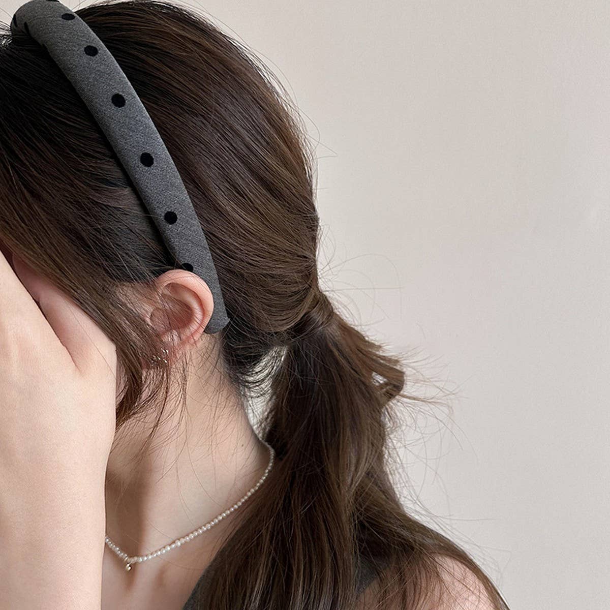 HEADBAND HIGH TOP ELEGANT HAIRPIN HEADDRESS_CWAHA3964