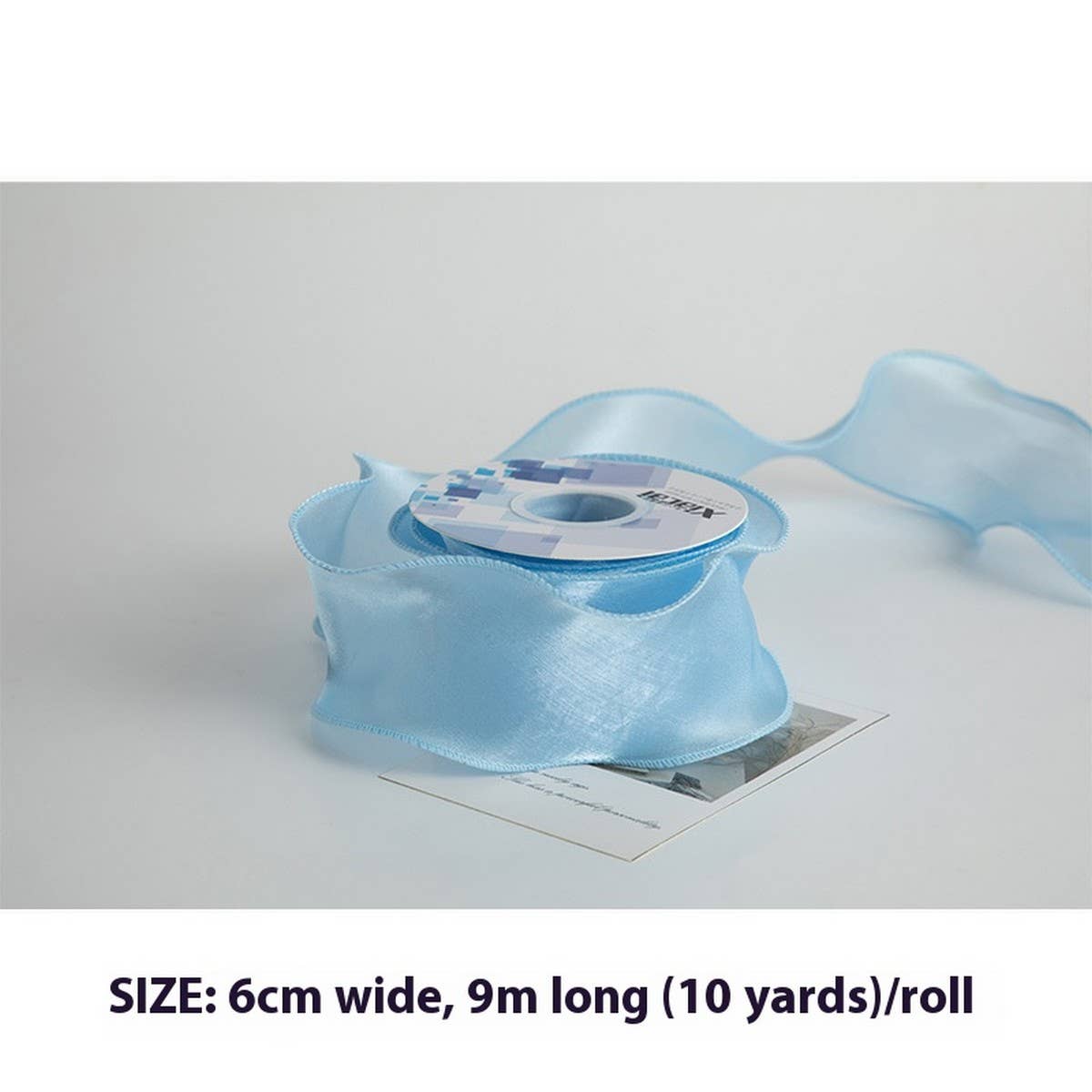 COLORFUL PEARLESCENT EDGE YARN DIY RIBBON_CWMM5761