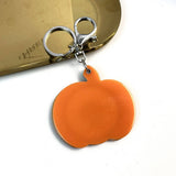 PUMPKIN KEYCHAIN MAKEUP MIRROR CUTE PORTABLE_CWMM6382