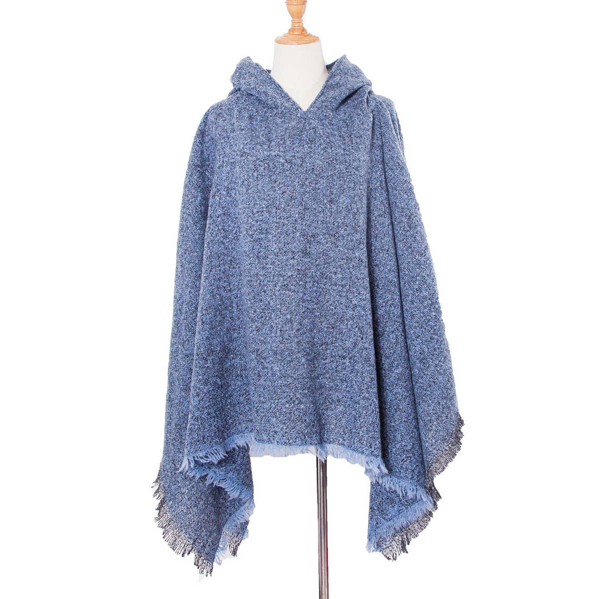 2024 NEW STYLE PULLOVER HOODED CAPE SHAWL_CWASC1205