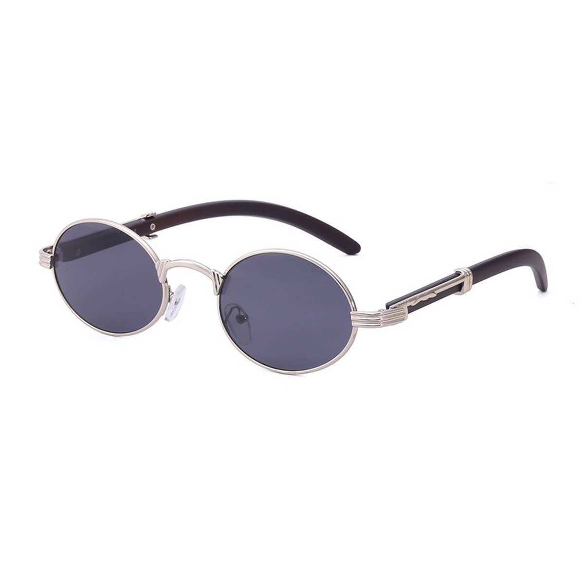 IMITATION WOOD SUNGLASSES ROUND FRAME SUNGLASSES_CWASG0581