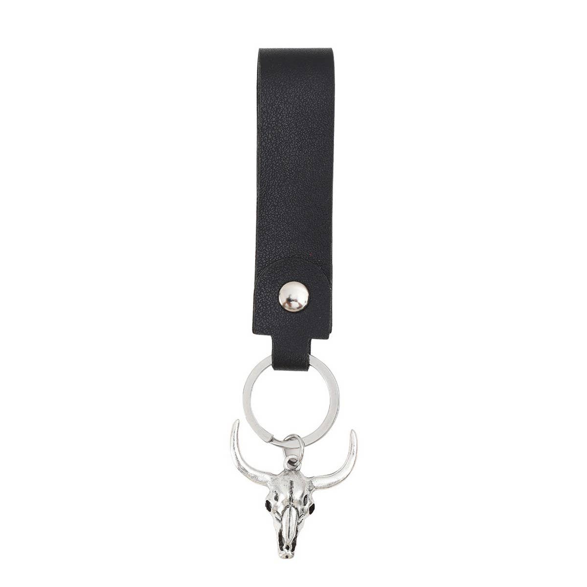 Vintage Leather Keychain_Cwmm0578
