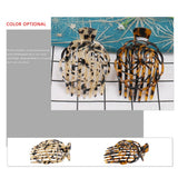 ROSE DOME COMB CLIP ACETATE HAIRPIN_CWAHA4226