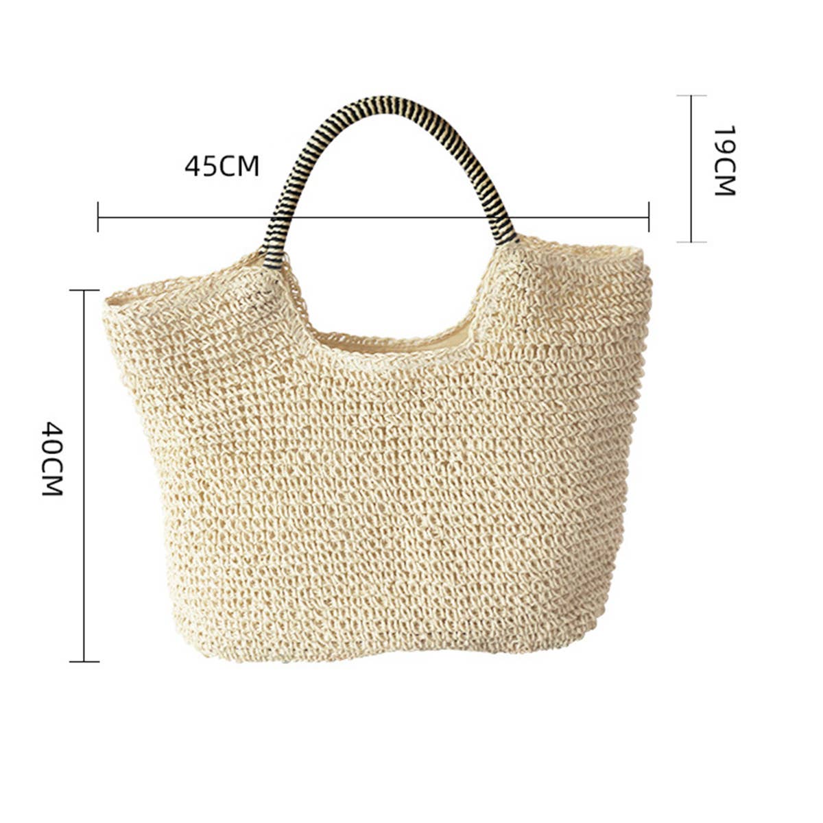 Women Fashion Hollow Woven Handbag_Cwab0810