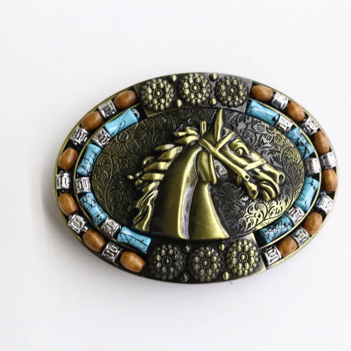 Western Retro Belt Buckle For Men_Cwabe0429