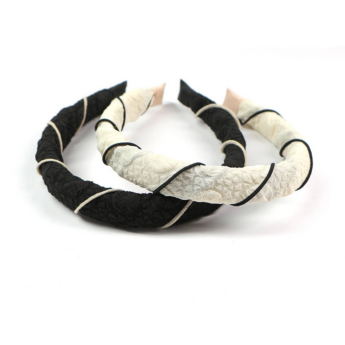 SIMPLE CRUMPLED PLEATED HEADBAND_CWAHA0985