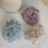 GENTLE AND PURE STYLE MESH ROSE HAIRBAND_CWAHA4678