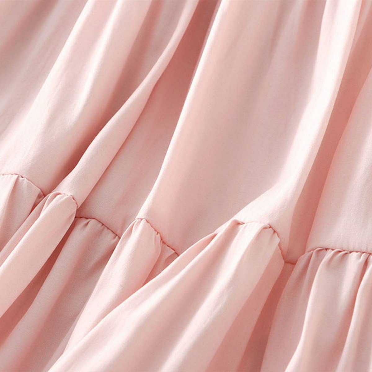 GENTLE AND SWEET LONG SLEEVED CAKE SKIRT_CWBMS0320