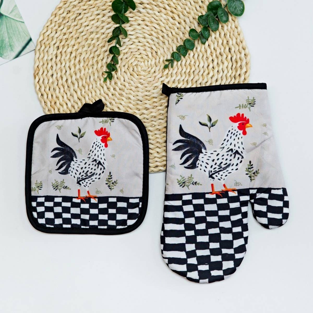 CHRISTMAS SERIES BAKING ANTI SCALDING GLOVES_CWMM1460