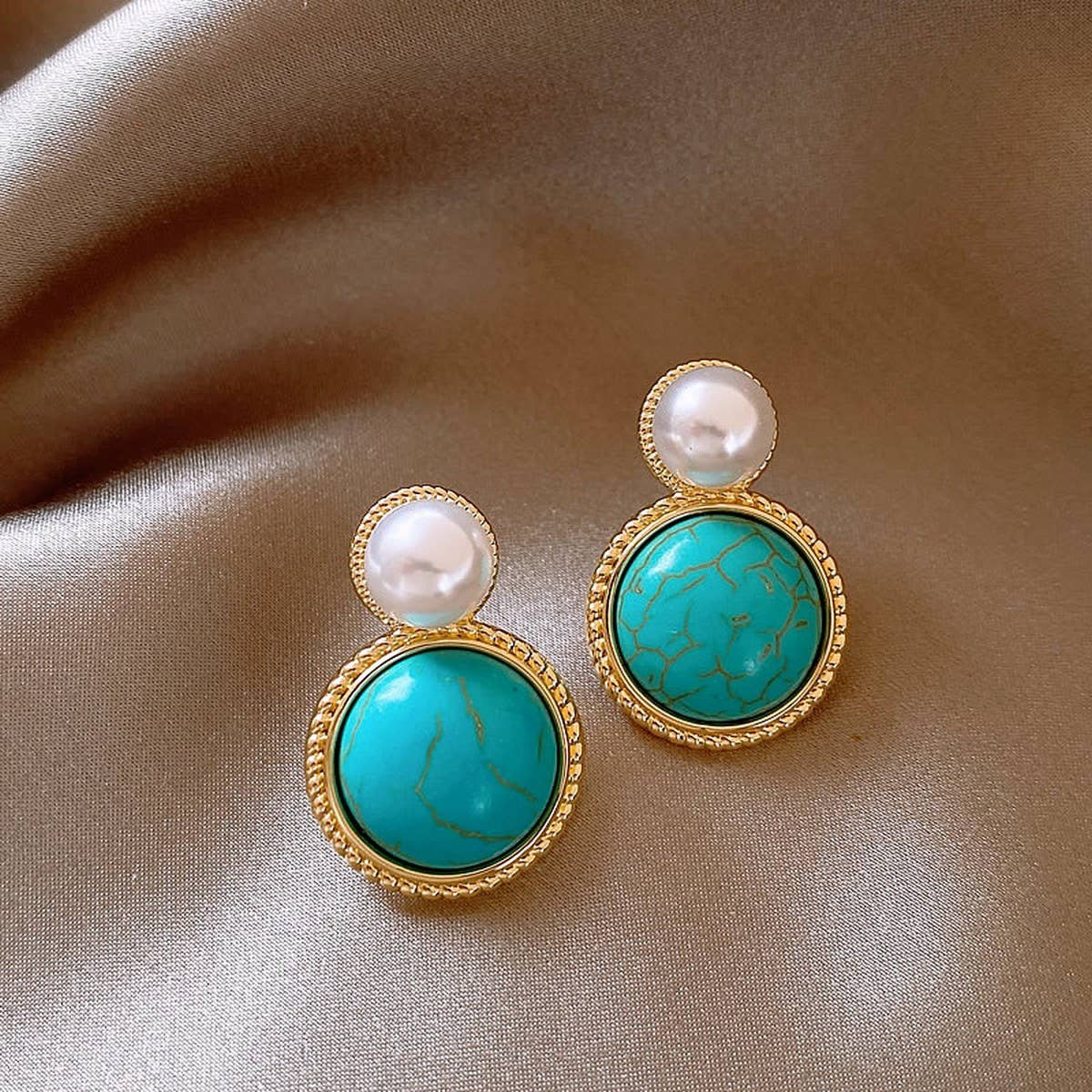 RETRO ROUND SIMPLE VERSATILE EARRINGS_CWAJE2347