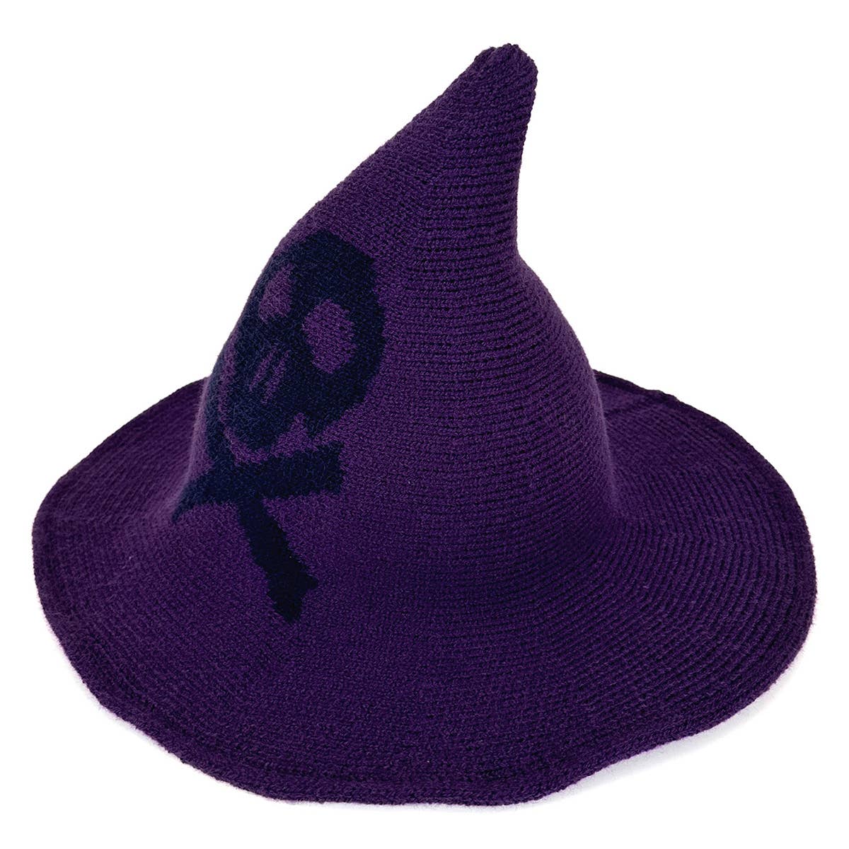 Cwah4090_New Skull Magic Props Halloween Wizard Hat