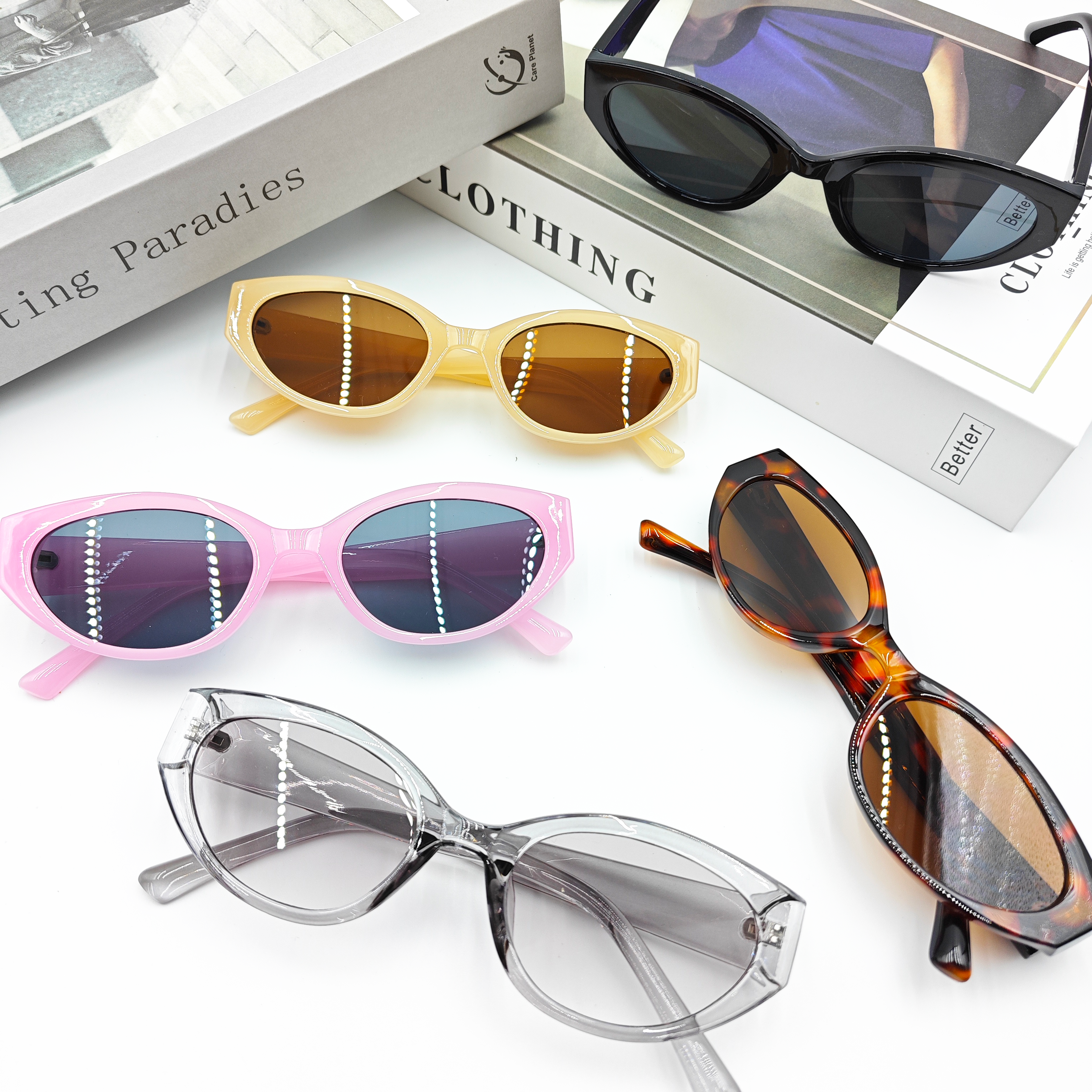 OVAL FRAME FASHION GLASSES_CWASG0114