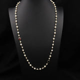 Womens Natural Freshwater Pearl Necklace