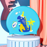 KIDS SILICONE SWIM CAP WATERPROOF COMFY_CWMM6779