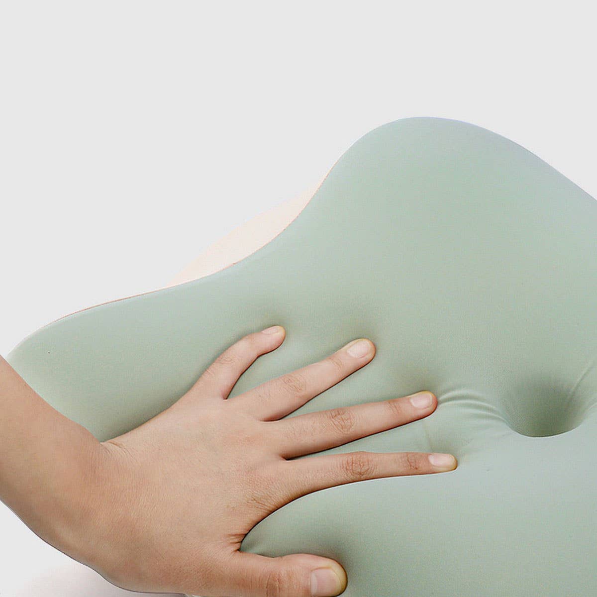 BUTTERFLY MEMORY FOAM NECK PILLOW A CLASS FABRIC_CWMM8093