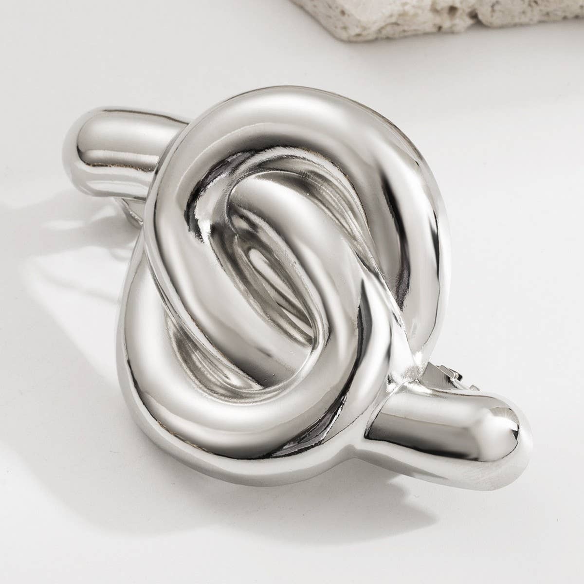 MINIMALIST FLORAL GEOMETRIC HAIR CLAW CLIP_CWAHA6192