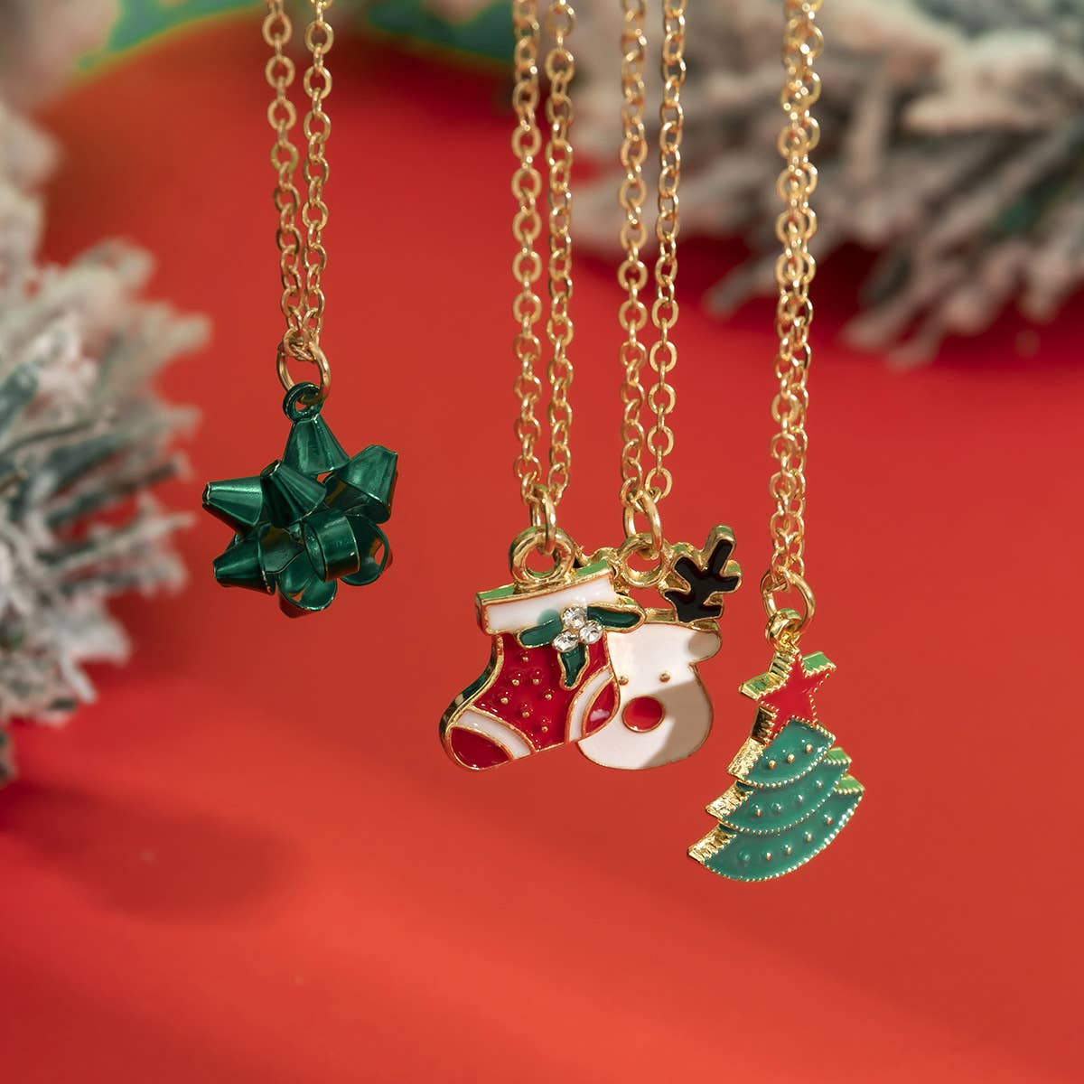 SIMPLE CUTEANDCREATIVEMULTI ELEMENT NECKLACE_CWAJE1487